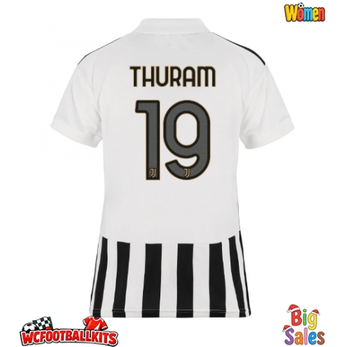 Juventus Khephren Thuram #19 Replica Home Stadium Shirt for Women 2026-27 Short Sleeve